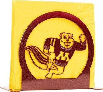 Innesota Mn Golden Gophers Metal Letter Napkin Card Holder