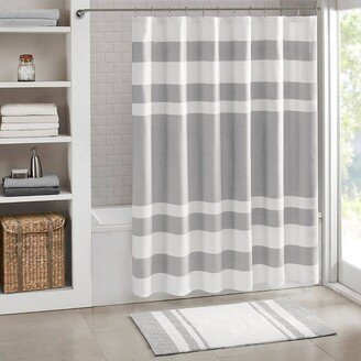 Spa Waffle Shower Curtain with 3M Treatment