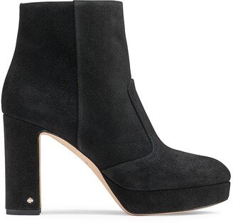 Barrett Suede Platform Ankle Boots