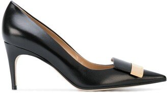 SR1 75mm pointed toe pumps