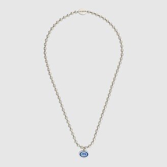 Interlocking G boule chain necklace