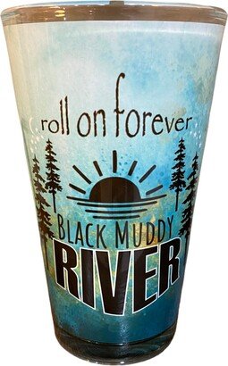 Black Muddy River Gd Pint Glass