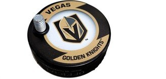 Vegas Golden Knights Retro Series Hockey Puck Beer Tap Handle Display