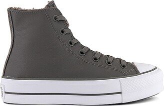 Chuck Taylor All Star Lift Platform Warm Winter Sneaker