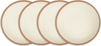 Potter Terracotta Melaboo 4-Pc. Salad Plate Set - Beige/gray