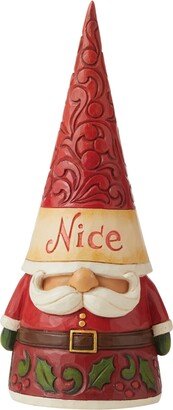 Jim Shore Naughty or Nice Two-Sided Gnome Figurine