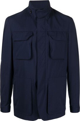 Pockets Wool-Blend Jacket