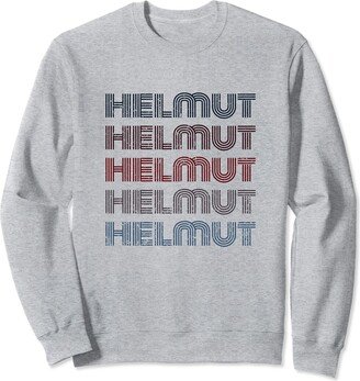 Vintage Name Gift for Helmut 70s Vintage Personalized First Name Helmut Sweatshirt