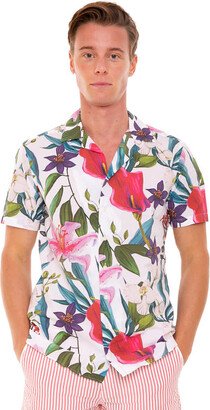 Tropical Print Man Shirt