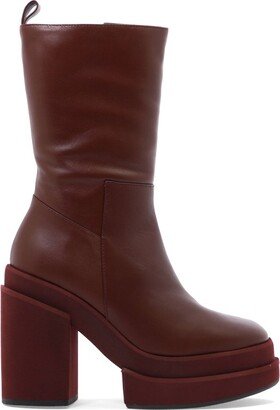 Melissa Heeled Chunky-Sole Boots