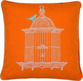 Home Abigail Birdcage Pillow