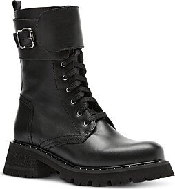 Women's Cody Lace Up Buckled Booties