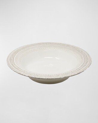 Finezza Cream Large Serving Bowl