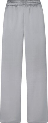 Skims Sporty Satin Straight Leg Pant | Mirror