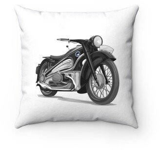 Motorcycle Pillow - Throw Custom Cover Gift Idea Room Decor