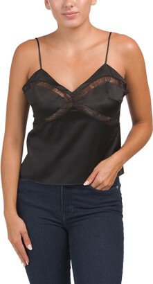 TJMAXX Silk Lace Paneled Camisole For Women