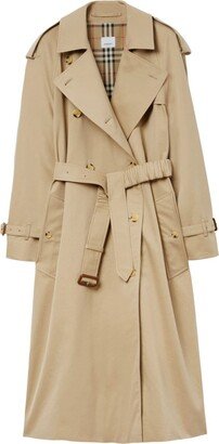 Oversized Belted Trench Coat-AA