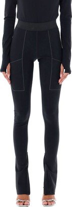 C+ High Waist Stretched Leggings