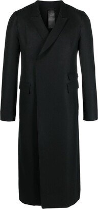 SAPIO Notched-Lapels Wool Coat