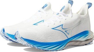 Wave Neo Wind (Undyed White/Peace Blue) Men's Shoes