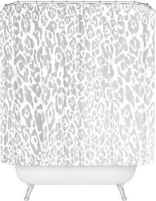 Gabriela Fuente Selena Shower Curtain Gray