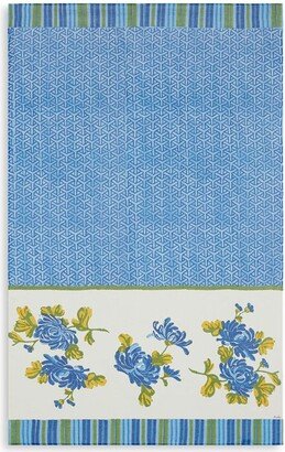 Vienna floral-print beach towel