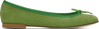 Green Cendrillon Ballerina Flats-AA