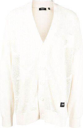 Honeycomb Knit Cardigan