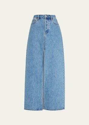 Lima Denim Maxi Skirt-AA