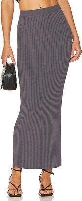 Camdyn Rib Knit Maxi Skirt