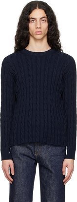 Navy Big Sweater