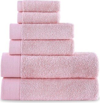 6-Piece Turkish Cotton Towel Set