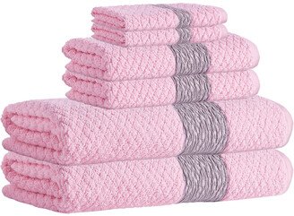 Set Of 6 Anton Towel Set