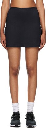 Black Compressive Skort