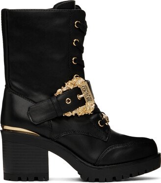 Black Mia Baroque Boots