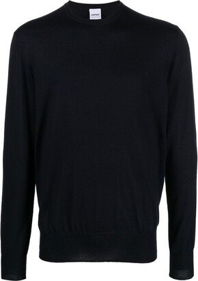 Crew-Neck Virgin Wool Jumper-AC