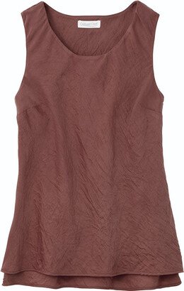 Women's Hammered Satin Tank - Golden Canyon - XS