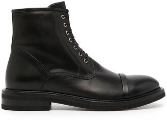 Bryce leather lace-up boots