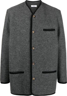 Rier Button-Up Wool Coat