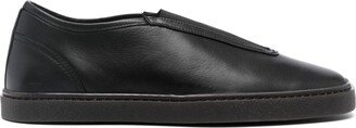 Leather Slip-On Sneakers-AG