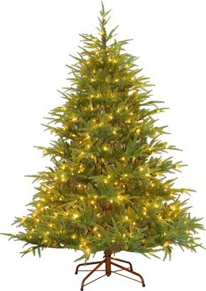 National Tree Company Pre-Lit 'Feel Real' Artificial Full Christmas Tree