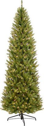 10ft Pre-lit Artificial Christmas Tree Forest Fir - Puleo