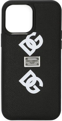 Leather Logo Iphone 13 Pro Max Case