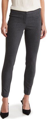 Amanda Grid Print Slim Trousers