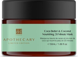DR BOTANICALS Coca Butter & Coconut Nourishing 20-Minute Mask