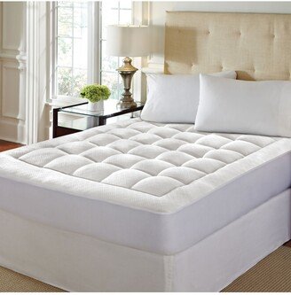 Rio Home Fashions Pure Rest 1.5 Washable Memory Foam Mattress Pad - Queen