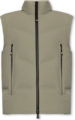 Zip-Up Padded Gilet-AU