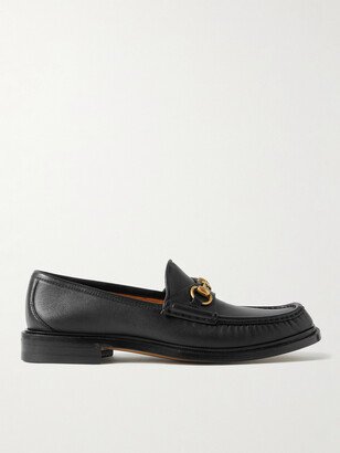 Horsebit Leather Loafers-AA