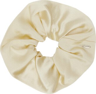 Off-White Elegant Scrunchie