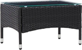 Coffee Table Black 23.6